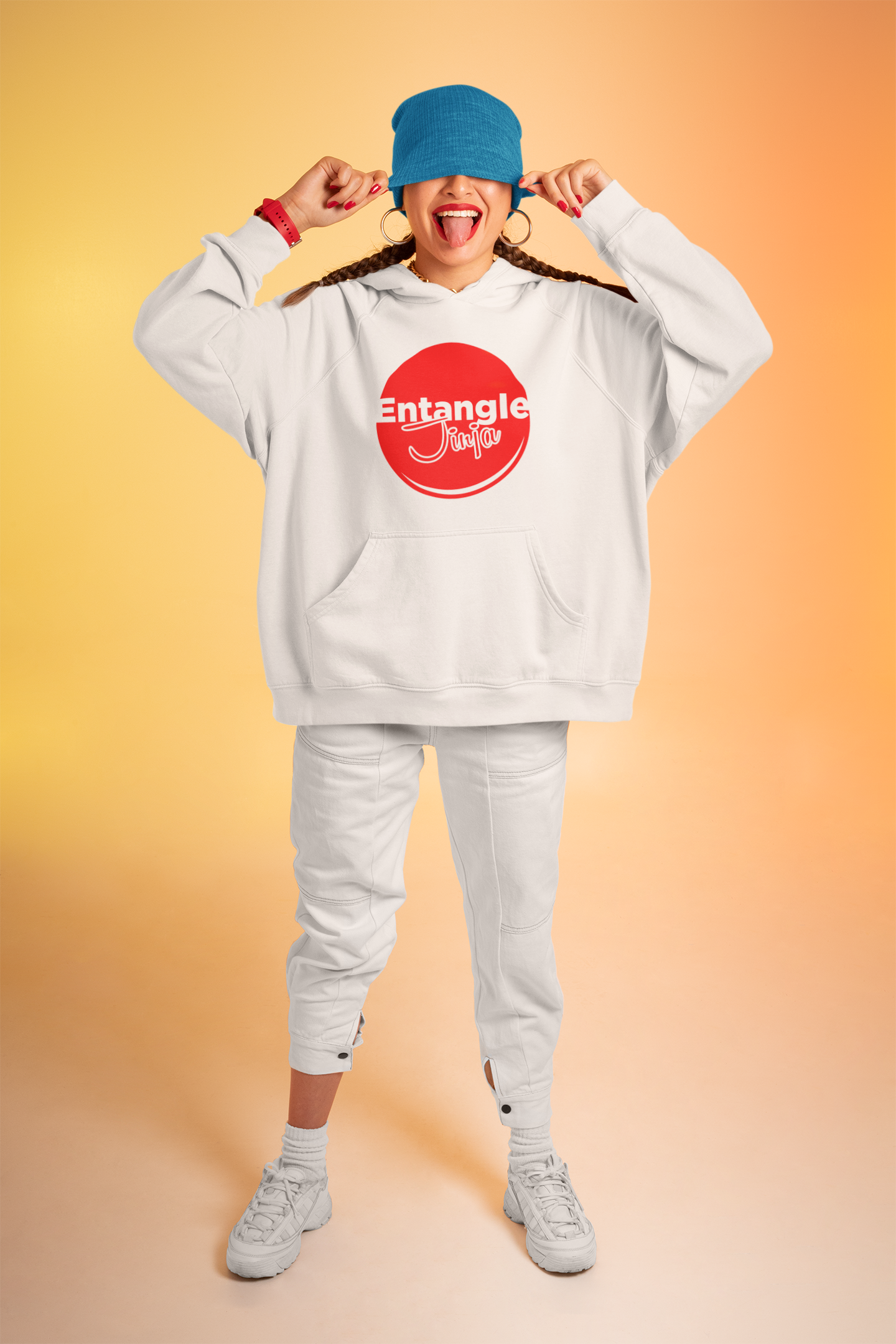 White Hoodie